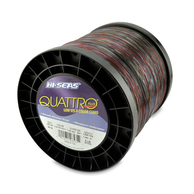 Hi Seas Quattro Plus 5 Pound Spool #150