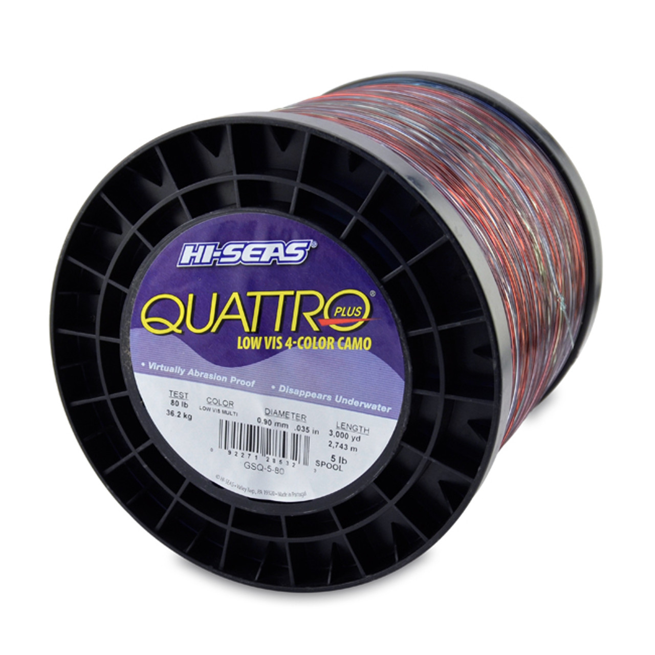 Hi Seas Quattro Plus 5 Pound Spool #80