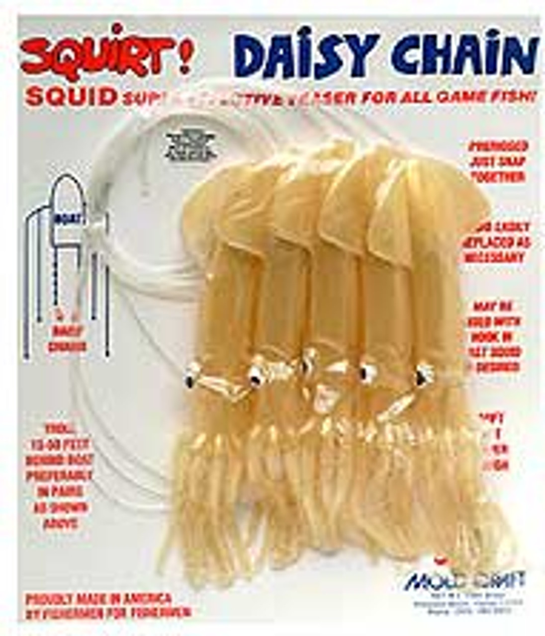 Moldcraft Squid Daisy Chain 9in Natural