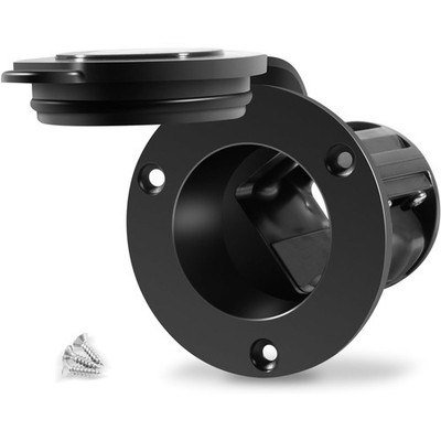 Cannon Flush Mount Power Port - Black