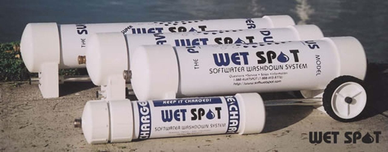 WetSpot Heavy Duty Portable Water Softener  - Oversized