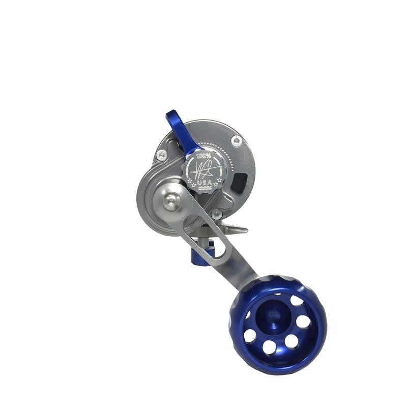 Seigler Reel SG  Smoke w/ Blue Accents RH