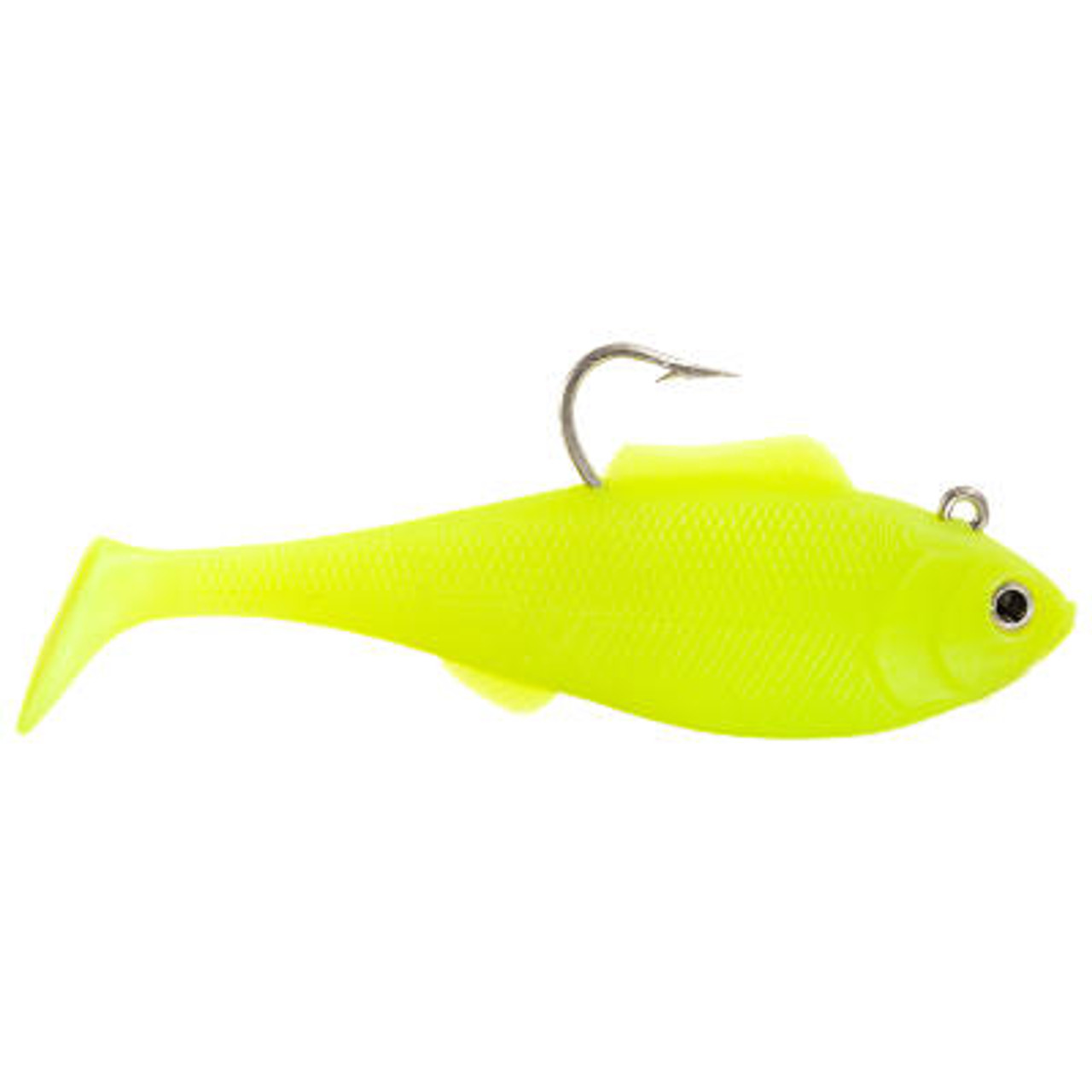 Tsunami Heavy Swim Shad 6.5 2 pack Opaque Chartreuse