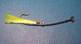 Captain John's Spoon Hookbait 8/0 - Chartruese