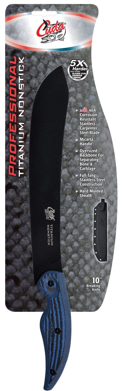 Cuda Professional Series Non-Stick 10" Breaking Knife
