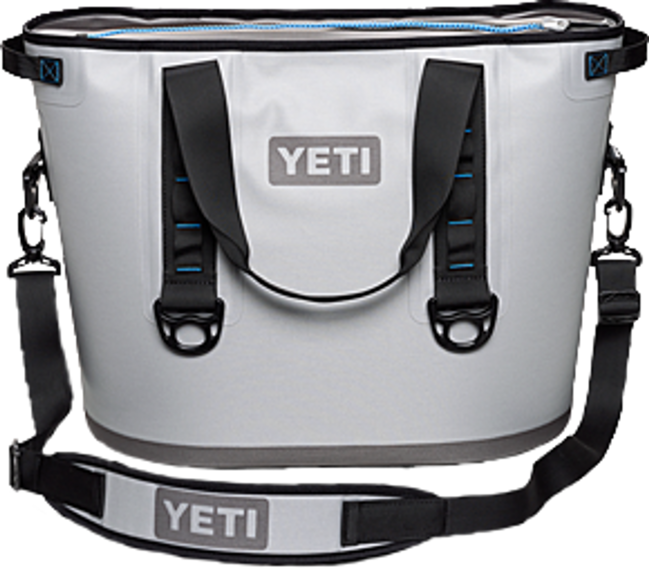 YETI Hopper 40 Cooler Tote Grey Blue 