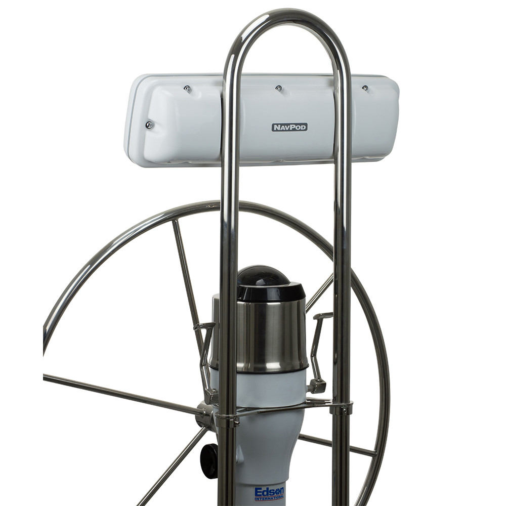 NavPod GP1402 InstrumentPod Pre-Cut f\/4 Instruments (Simrad IS42\/B&G Triton\/AP44 Square Hole) f\/9.5" Wide Guard