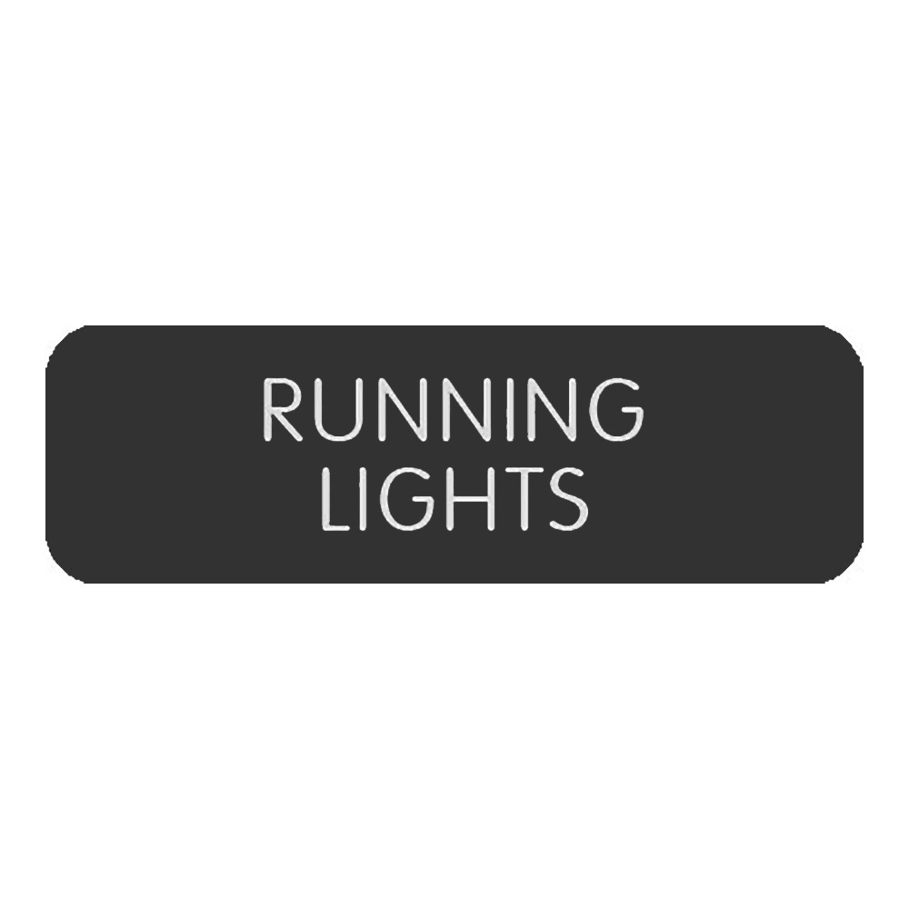 Blue SeaLarge Format Label - "Running Lights"