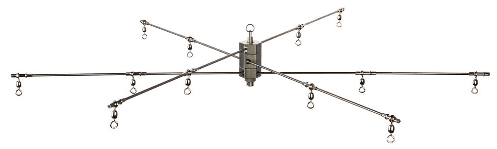 Strike Point Tackle 6-Arm Collapsible Dredge Bar 24"