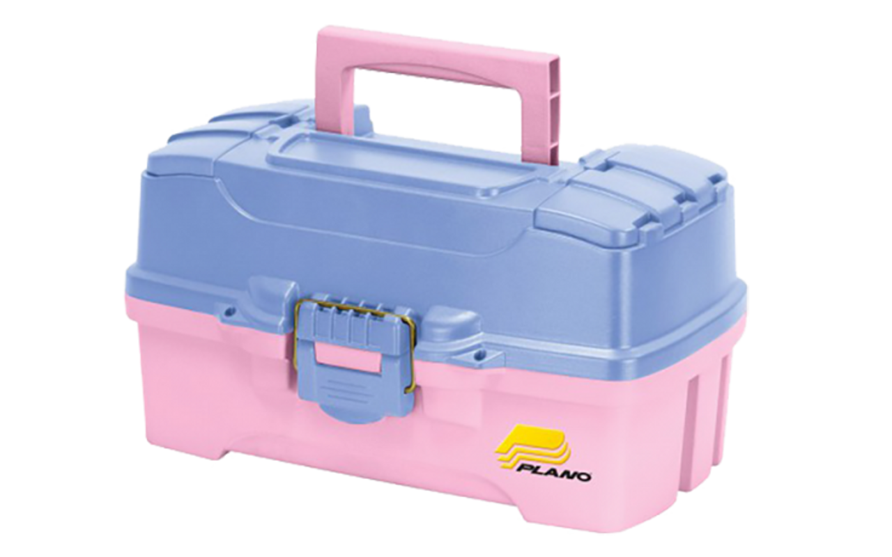 Plano Two Tray Tackle Box Periwinkle Pink 620292 Alltackle Com