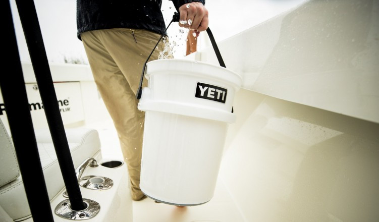 Yeti Loadout Bucket 5 Gallons - White - Alltackle.com