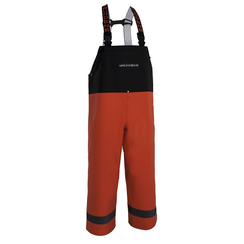 Grundens Balder 504 Bib Pant - Orange