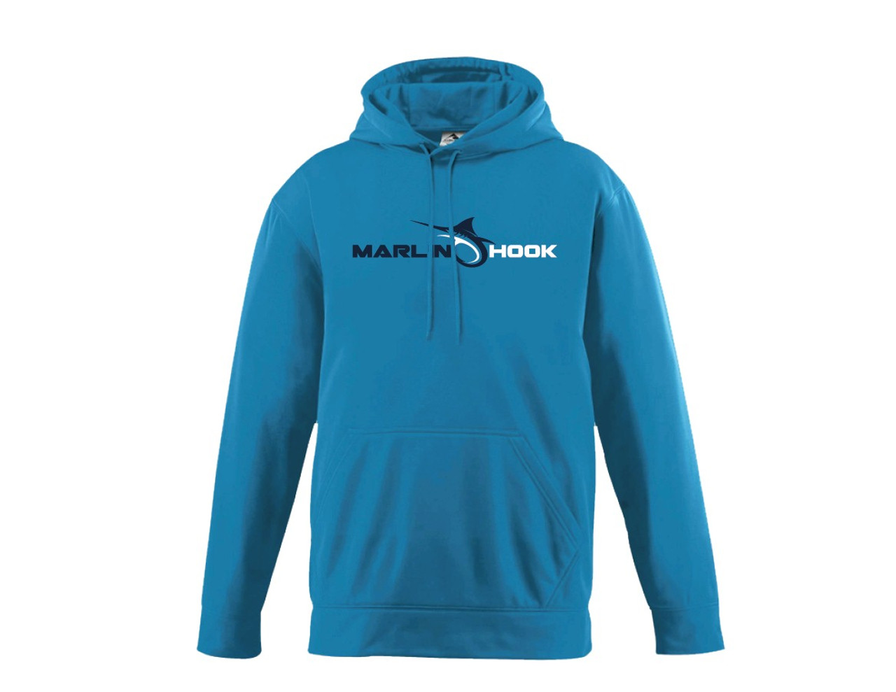 Marlin Hook Performance Hoodie - Electric Blue