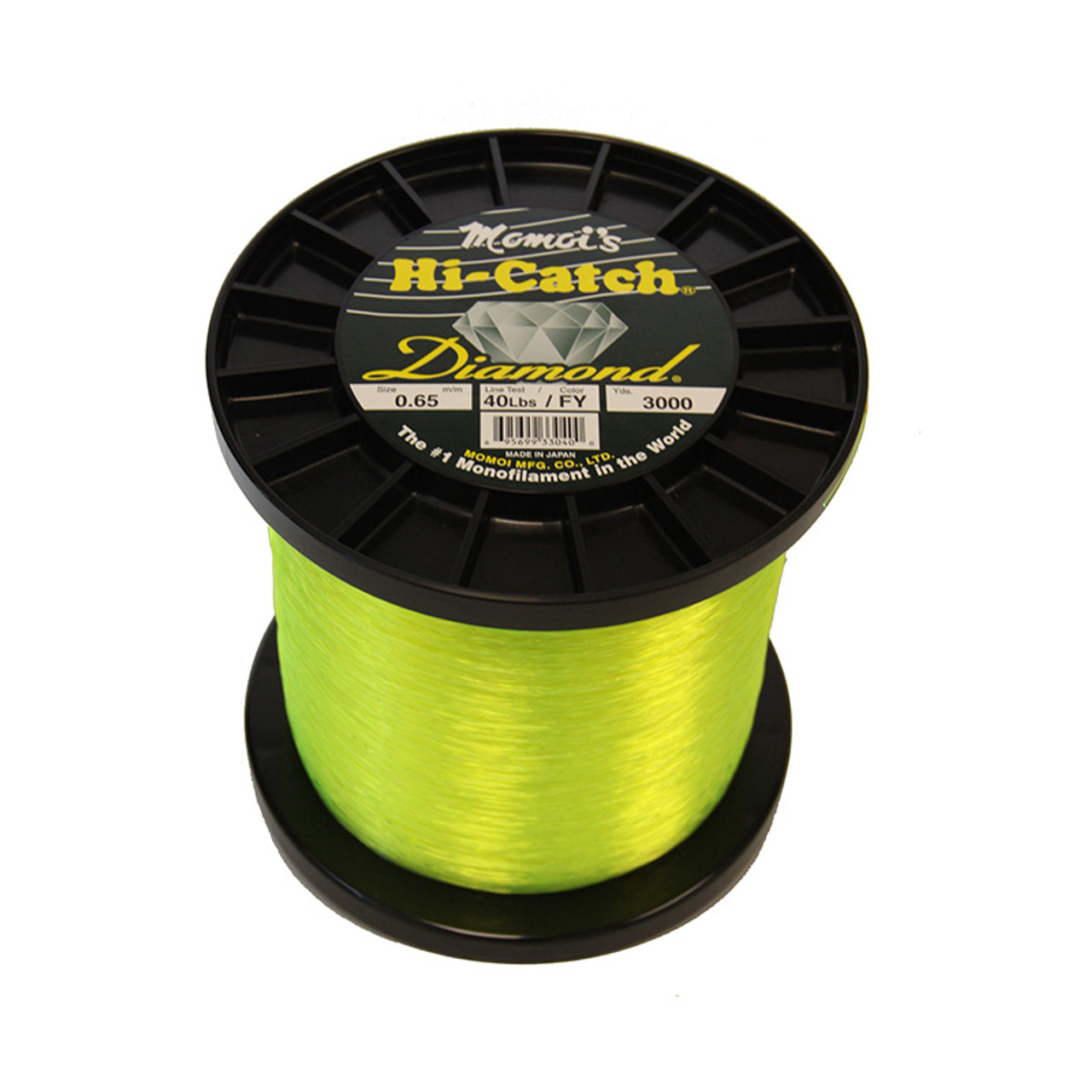 Momoi Hi-Catch Diamond Hi Vis - Bulk Spool - 60lb 3000yd