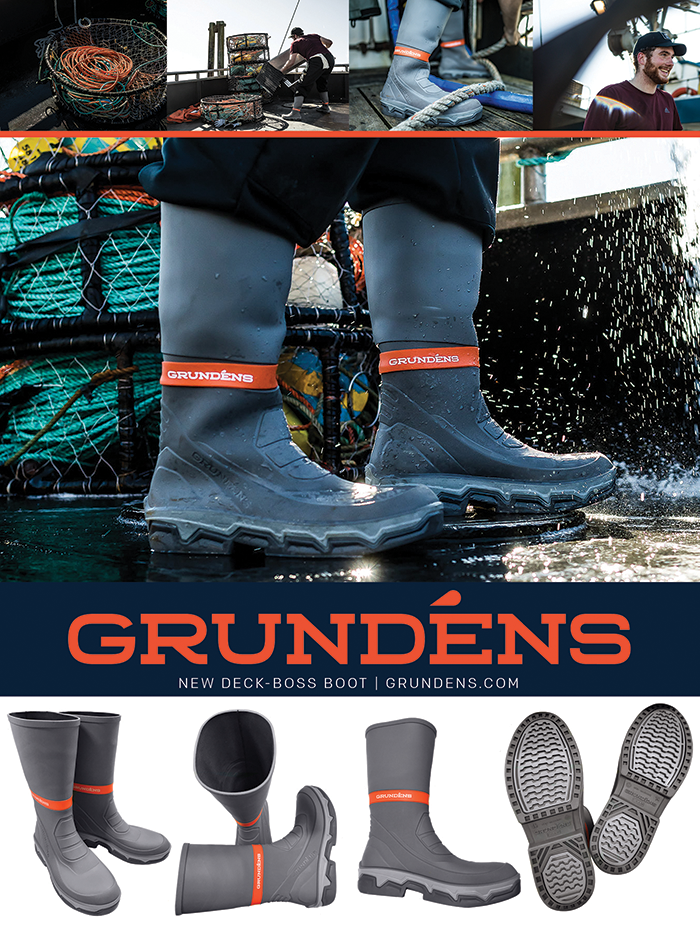 Grundens New DECK-BOSS Boot Size 14