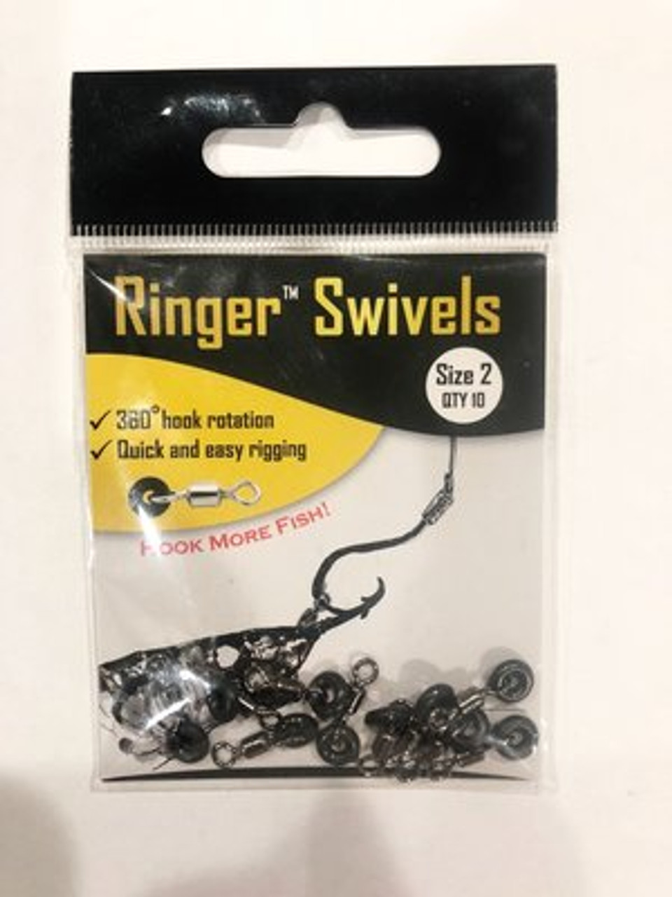 Ringer Swivels Ballyhoo Circle Hook - Size 2 - 10 Pack