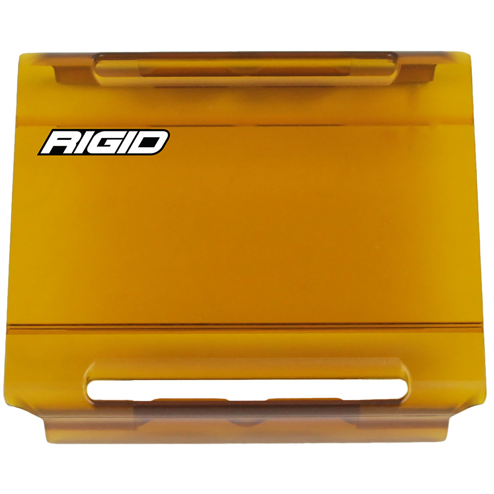 Rigid Industries E-Series Lens Cover 4" - Amber