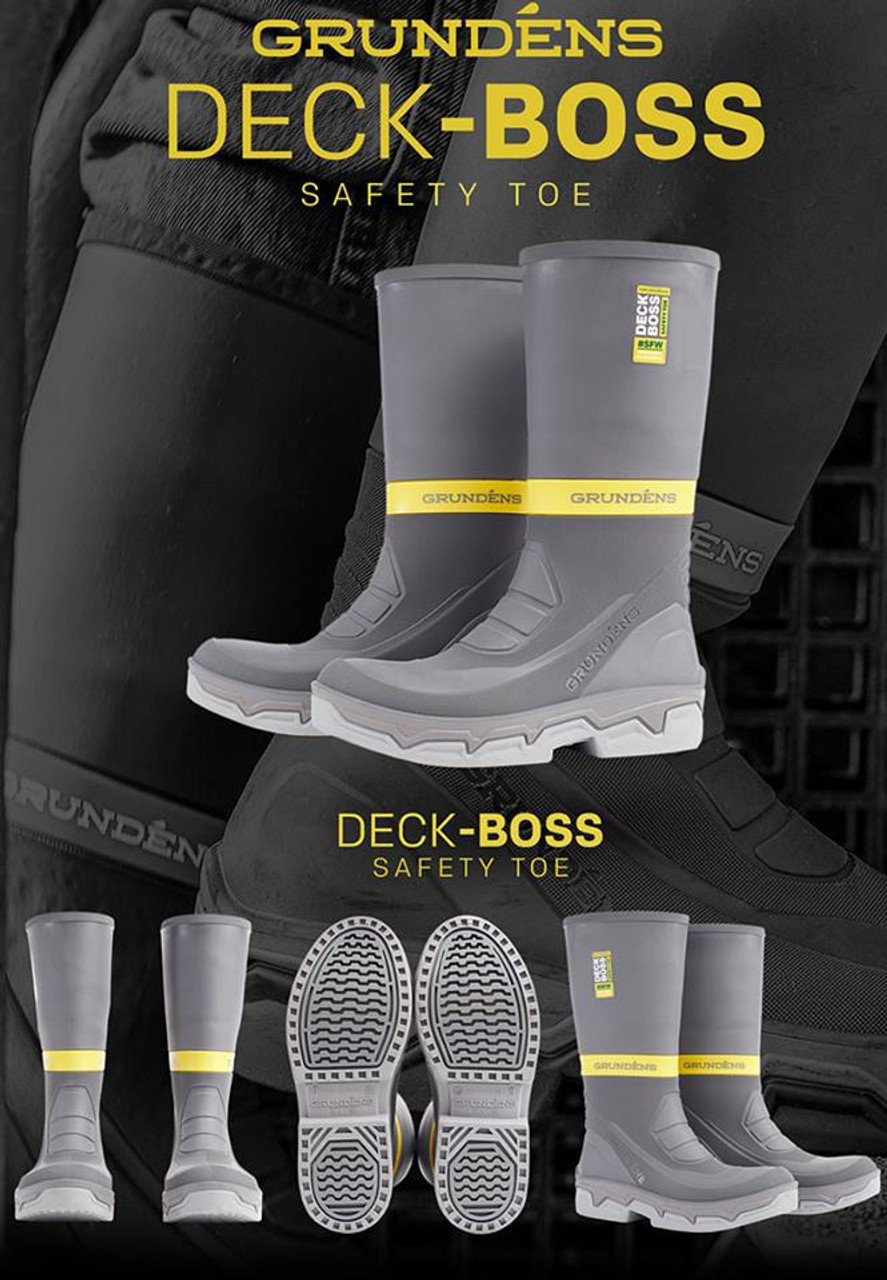 Grundens DECK-BOSS Safety Toe Boot