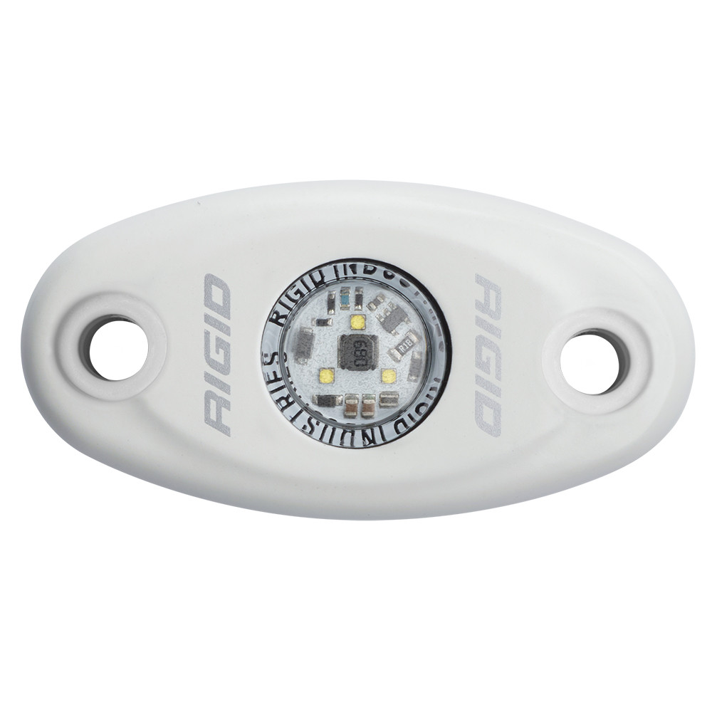 Rigid Industries A-Series White Low Power LED Light - Single - White