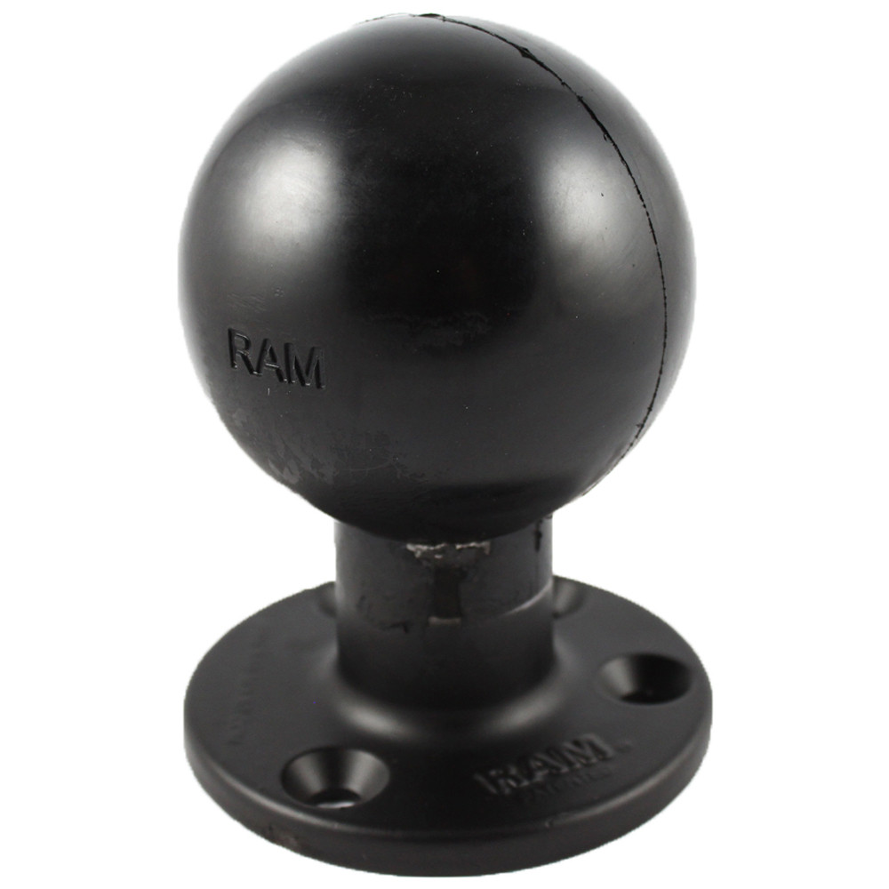 RAM Mount 3.68" Round Base w\/3-3\/8" E Size Ball