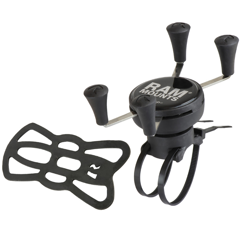 RAM Mount EZ-ON\/OFF Bicycle Mount w\/Universal X-Grip Cell Phone Holder