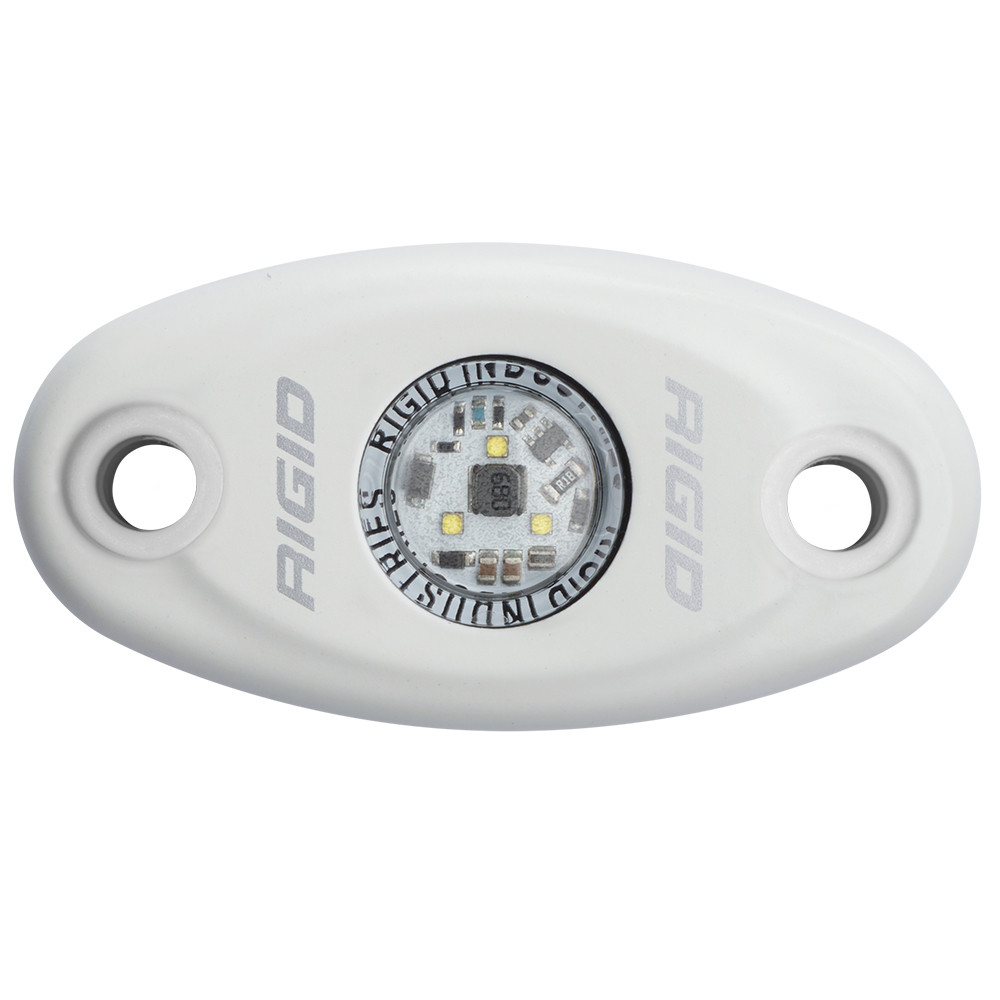 Rigid Industries A-Series White Low Power LED Light - Single - Natural White