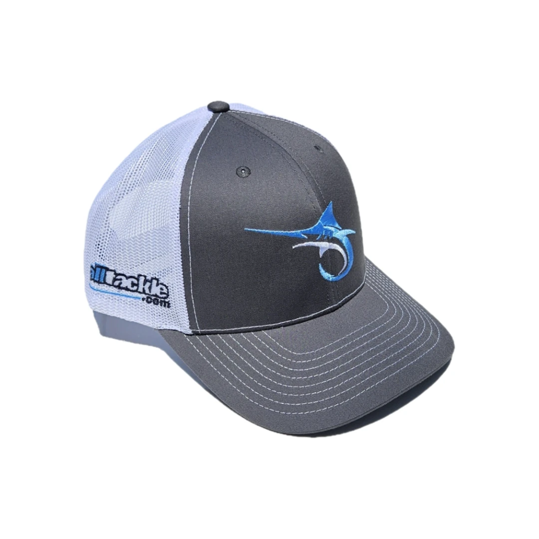 Alltackle Trucker Hat - Symbol - Gray/White