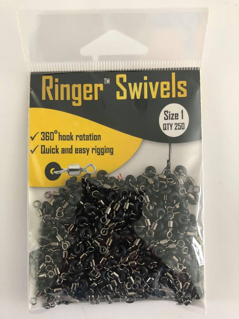 Ringer Swivels - Size 1 - 250 Pack