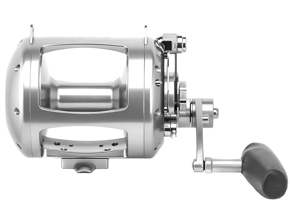 Avet EXW50 3-Speed - Silver - Left Hand