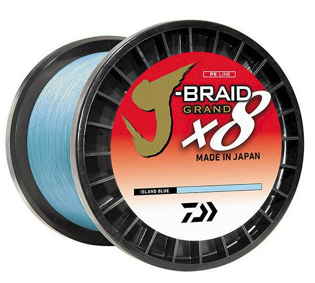 Daiwa J-Braid X8 Grand 3000yd Island Blue