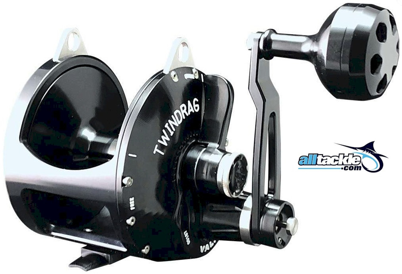 Accurate Valiant Two Speed Reel Black BV2-1000-B 