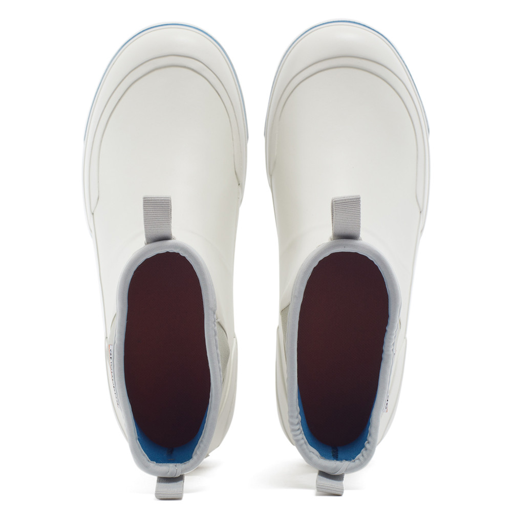 Grundens DECK-BOSS Ankle Boot -White Size 12