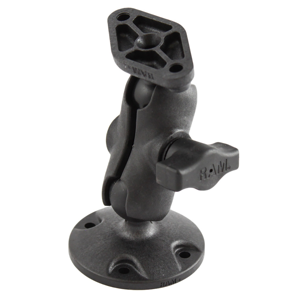 RAM Mount RAM High-Strength Composite Drill-Down Mount w\/Diamond Plate