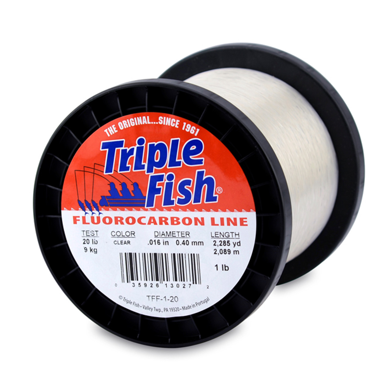 Triple Fish Fluorocarbon Bulk 1 Lb Spool from