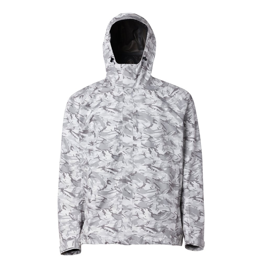 Grundens Charter Gore-Tex Jacket - Refraction Camo Glacier