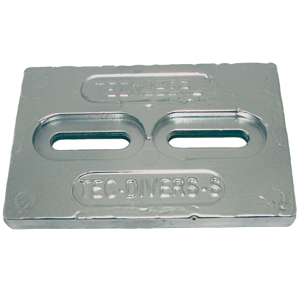 Tecnoseal Mini Magnesium Plate Anode 6" x 4" x 1\/2"