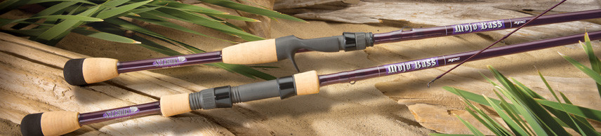 ST CROIX MOJO BASS GLASS CASTING ROD MJGC72MM