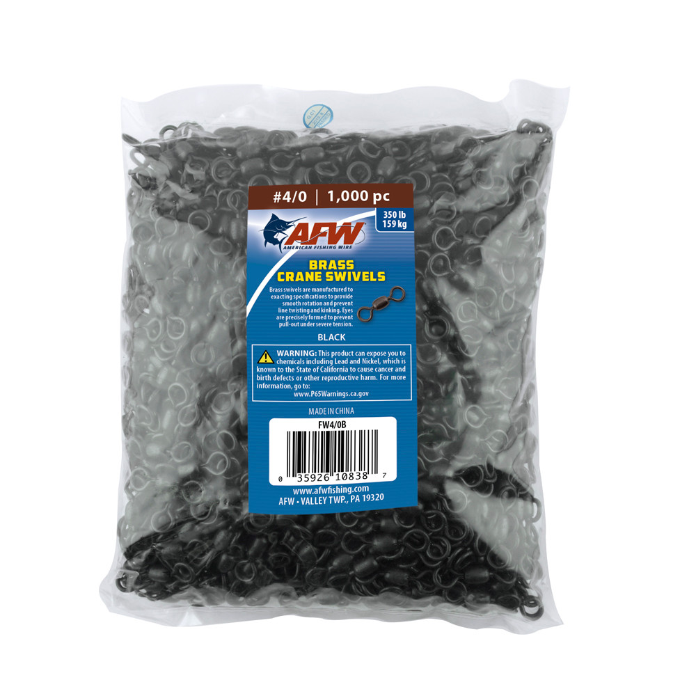 AFW Brass Crane Swivel 1000 Pack