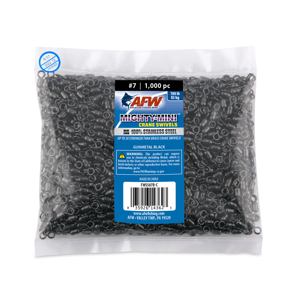 AFW Mighty-Mini Crane Swivel 180lb 1000 Count Bulk Pack