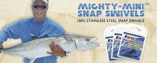 AFW Mighty-Mini Snap Swivel 70# Bulk 1000 Pack