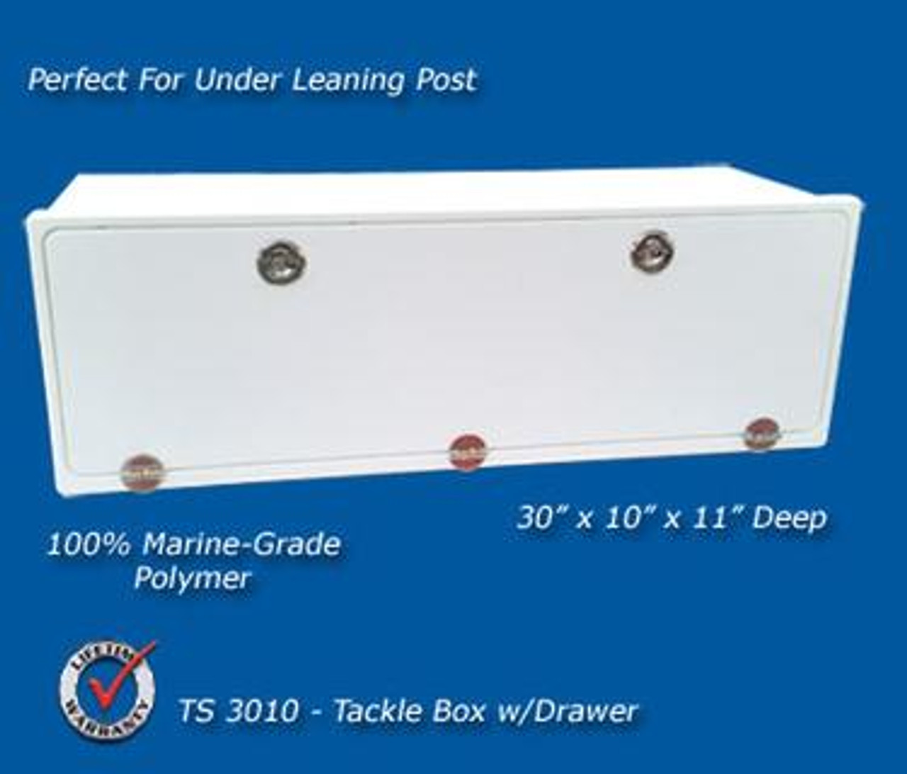 Deep Blue Marine Under Seat Tackle Storage
