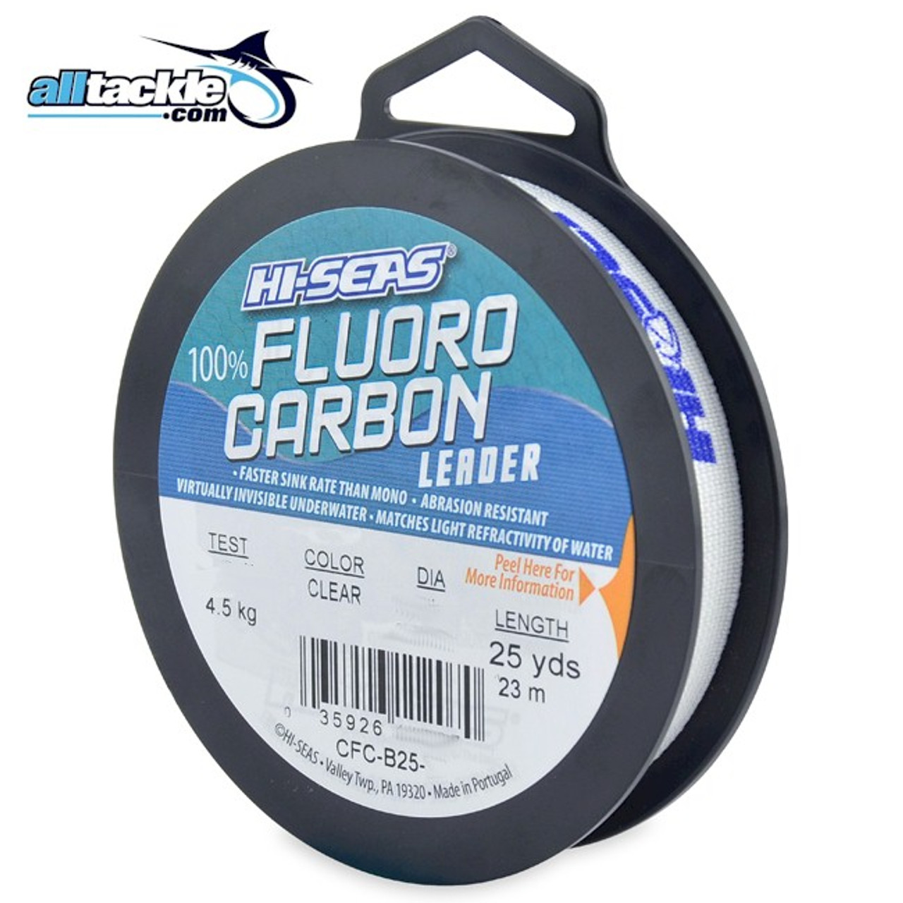 Hi-Seas Flourocarbon Leader - 15 lb.