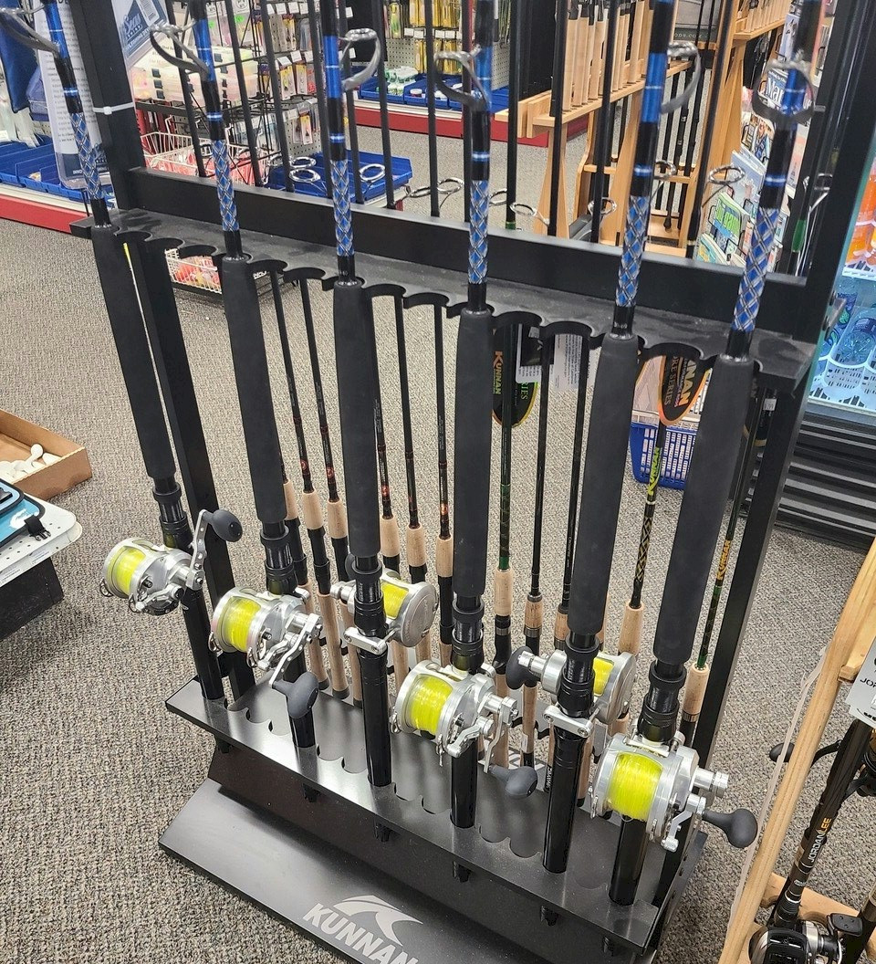 White Marlin Combos - 7 Rod Custom Set, Avet HX5/2 MC Raptors