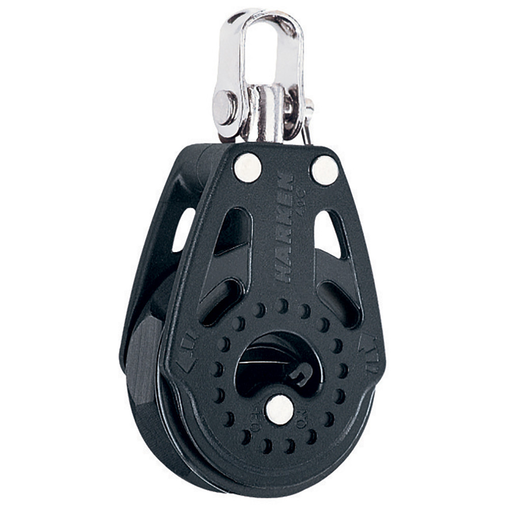 Harken 40mm Carbo Single Ratchet Block w\/Swivel