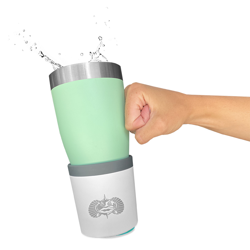 Toadfish "The Anchor" Universal Non Tipping Can Cooler - Teal