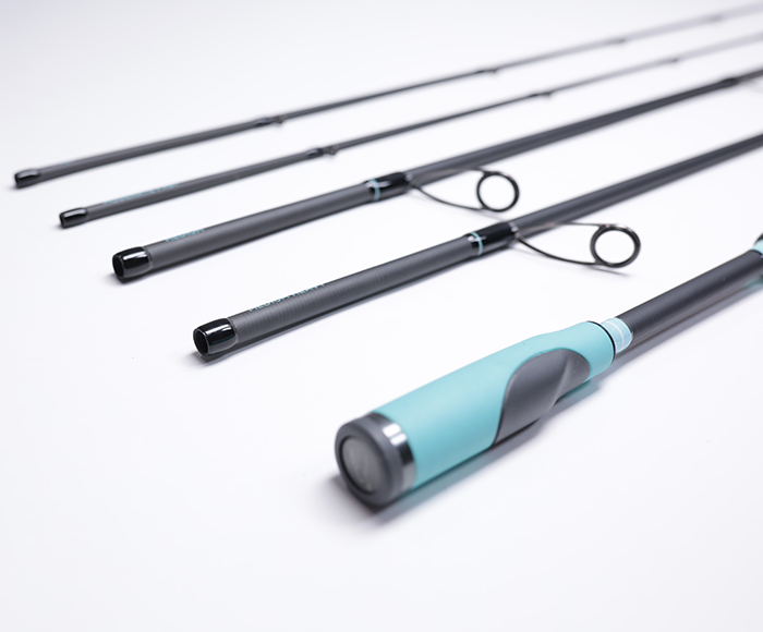 Toadfish Stowaway Travel Spinning Rod 6' 8"