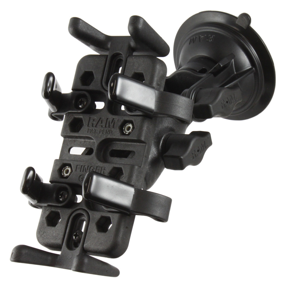 RAM Mount RAM Finger-Grip Universal Mount w\/RAM Twist-Lock Suction Cup