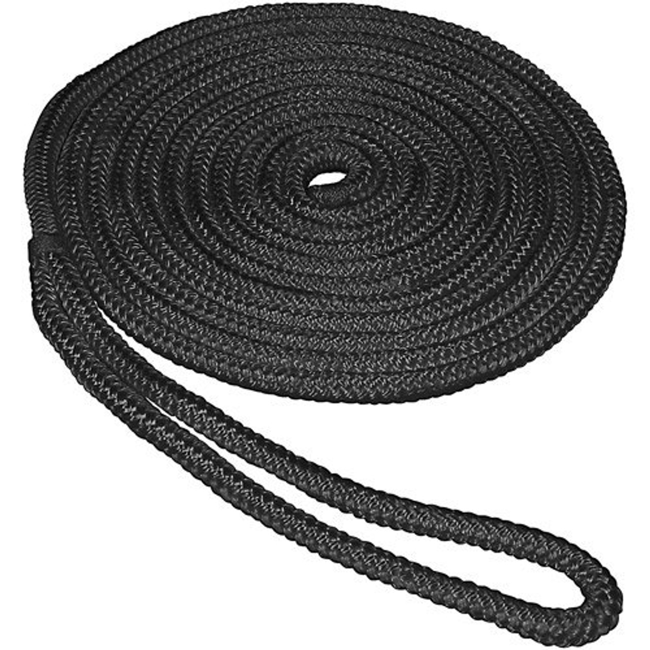 Unicord Premium Double Braid Nylon Dock Lines can be stored wet, are highly resistant to rot, and chemicals, and will not rotate, kink or hockle under a load.