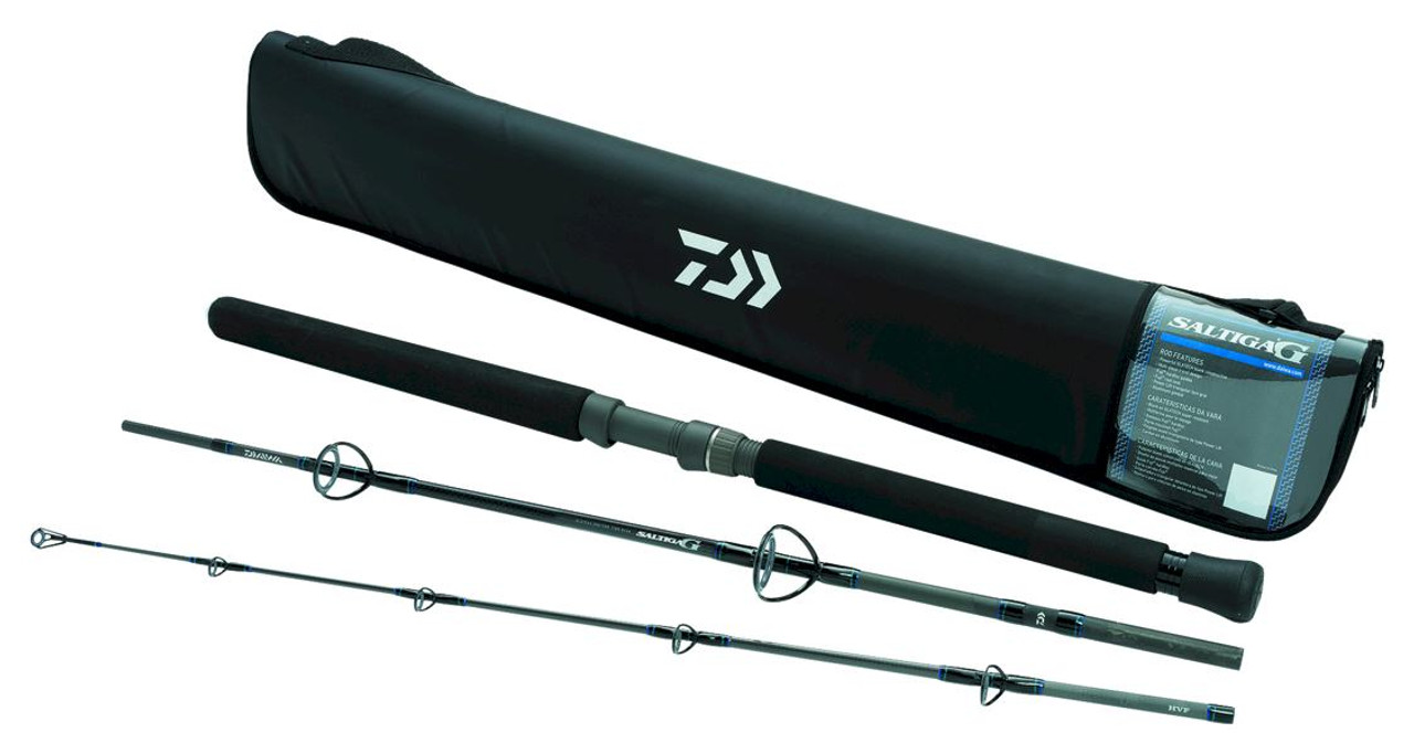 Daiwa Saltiga Saltwater Travel Spinning Rod SATR743MS