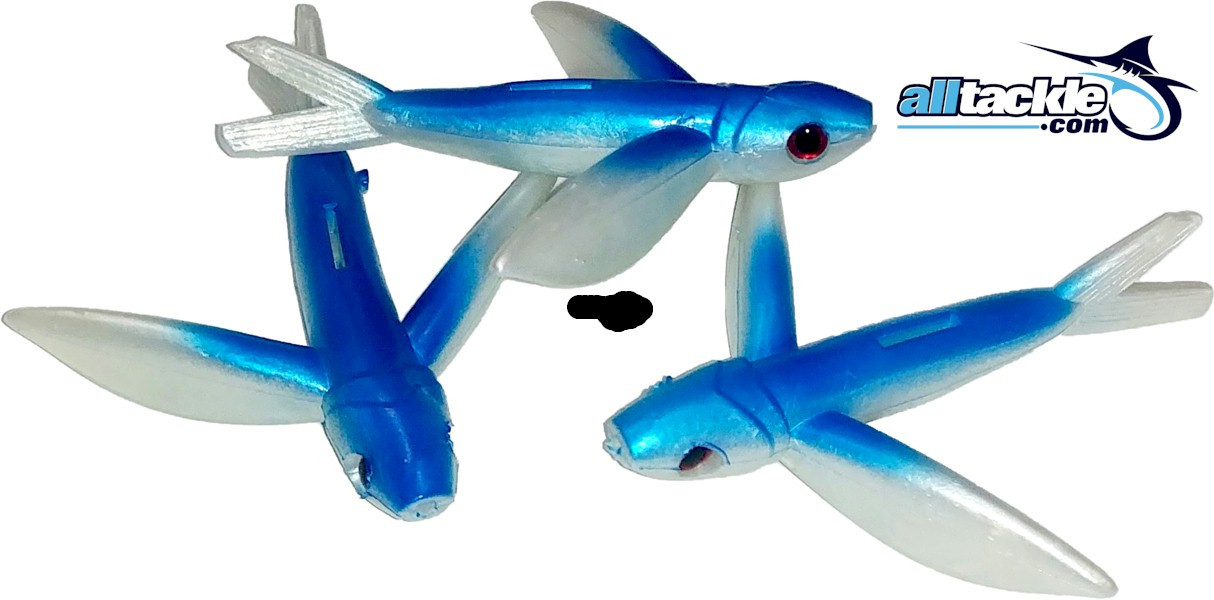 Fish Razr Flying Fish Spreader Bar - Blue